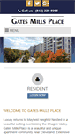 Mobile Screenshot of gatesmillsplace.com